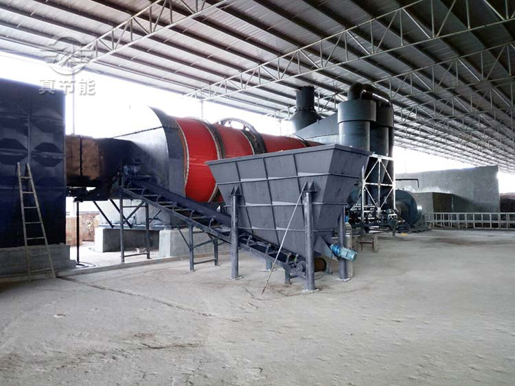 白酒渣烘干機現場 白酒渣烘干機現場