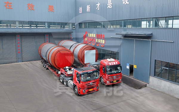 酒糟烘干設備運輸發(fā)貨現(xiàn)場